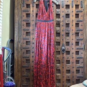 NWT Alice + Olivia Multicolored Leopard Dress Size 10